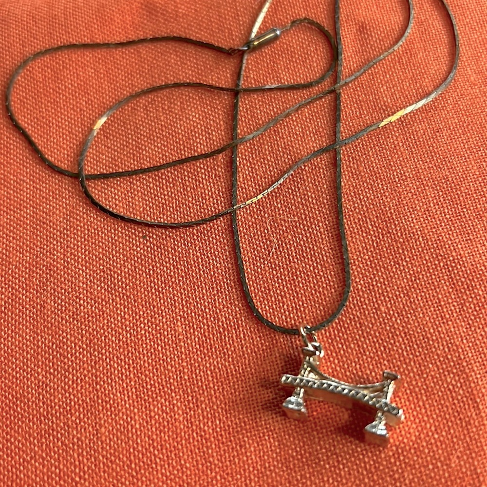 Vintage Brooklyn Bridge Charm Necklace